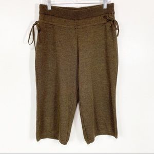 MM6 Maison Martin Margiela Brown Pull On Pants